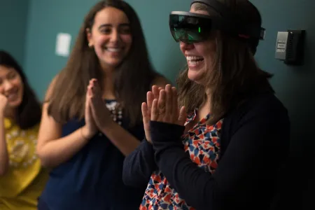 Students excited to learn with VR