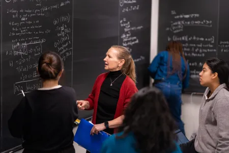 professor-lisa-traynor-teaching-students-math-at-chalkboard