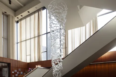 Wishes in the Air installed in Canaday Lobby