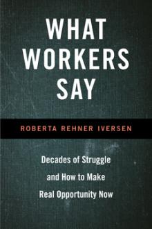 Cover for What Workers Say