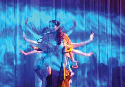 Scene from Gustav Holst's opera Savitri, based on a Hindu folktale