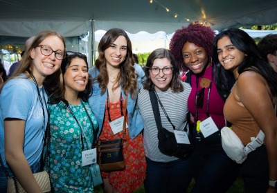 Members of the Class of 2018 celebrate their 5th Reunion.