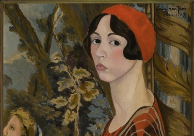 Louise Heron Blair (American, 1905–1972). Self-portrait, 1929. Oil on board, 23 1/2 × 18 5/8 in. Georgia Museum of Art, University of Georgia; Gift of Martha Randolph Daura.