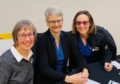 From left: Dara Picard, Susan Messina, and Kathy Roth-Douquet. Photo courtesty of Blue Star Families.