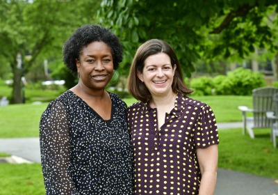 Dana Thompson and Sally Bachofer