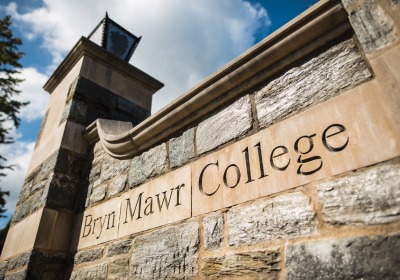 The Entrance to Bryn Mawr College