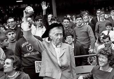 Marianne Moore with Baseball