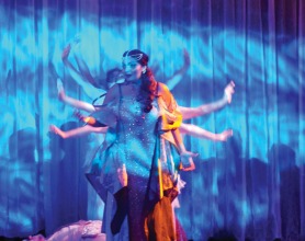 Scene from Gustav Holst's opera Savitri, based on a Hindu folktale