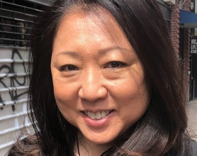 Close-up portrait of Kanako Okuda