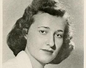 Yearbook photo of Lilli Schwenk '42