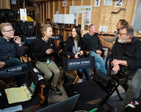 Bo Yeon Kim and Erika Lippoldt in Video Village