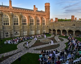 Arch Project unveiling in the middle of the Cloisters