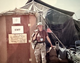 Majorie Mosier ’58 in the Army