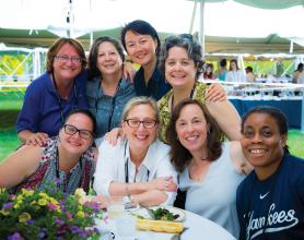 Members of the Class of 1989 celebrate their 30th reunion. 