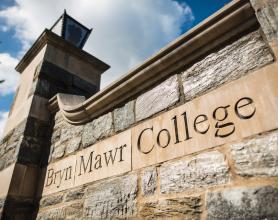 The Entrance to Bryn Mawr College