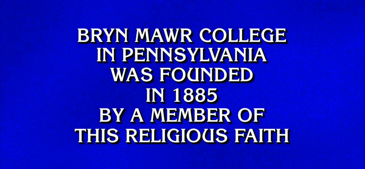 Jeopardy question