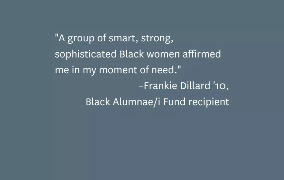 Frankie Dillard '10 Quote