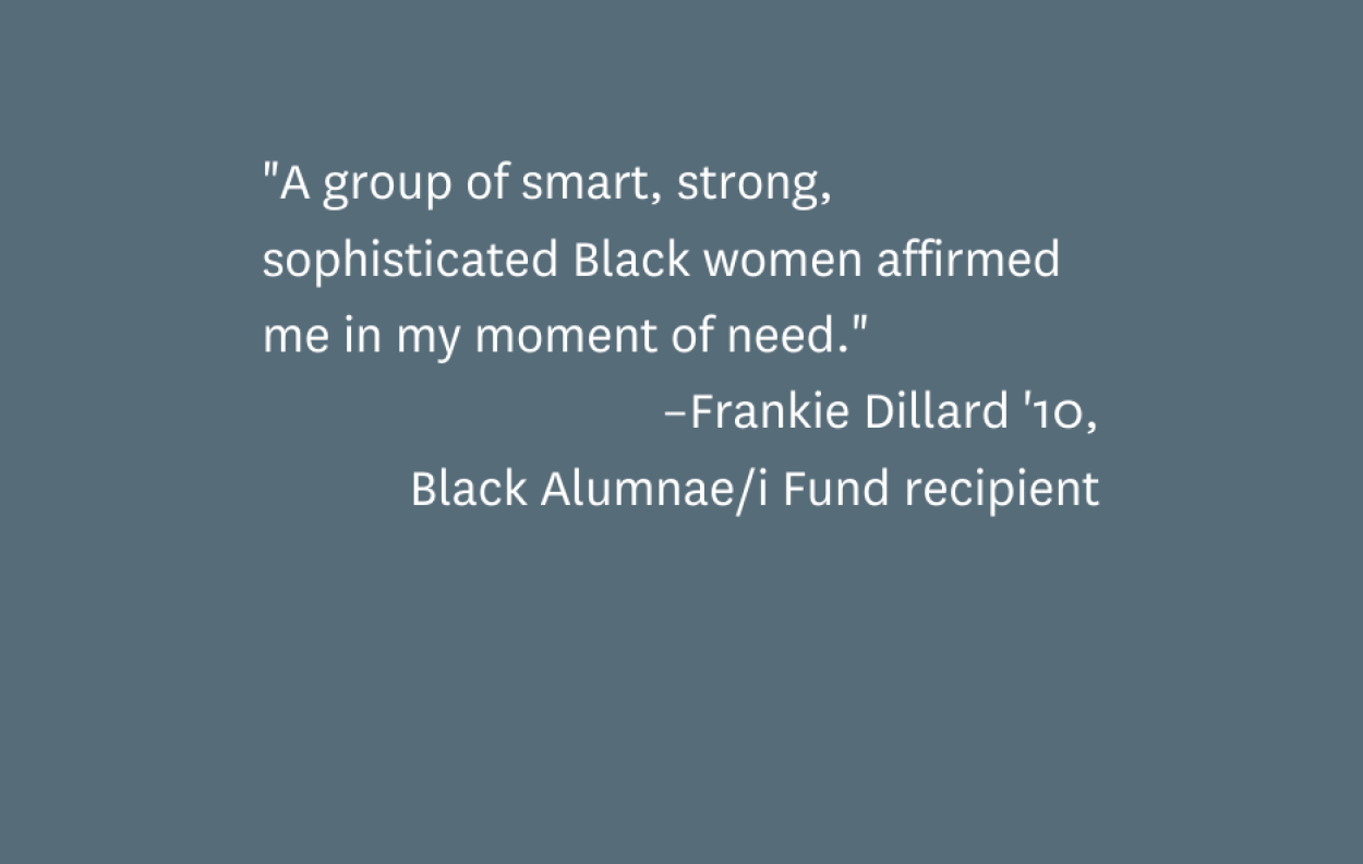 Frankie Dillard '10 Quote