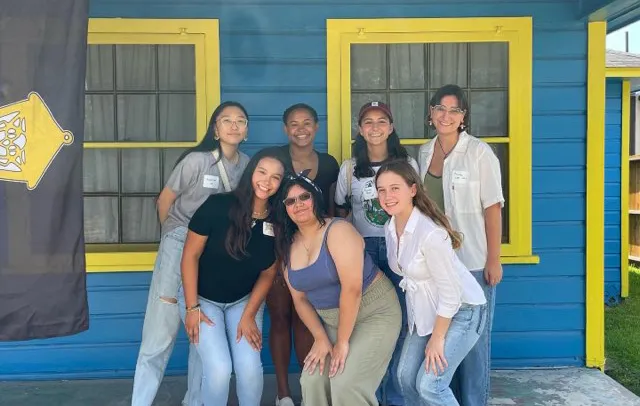 Students at a Send-Off Party in Houston
