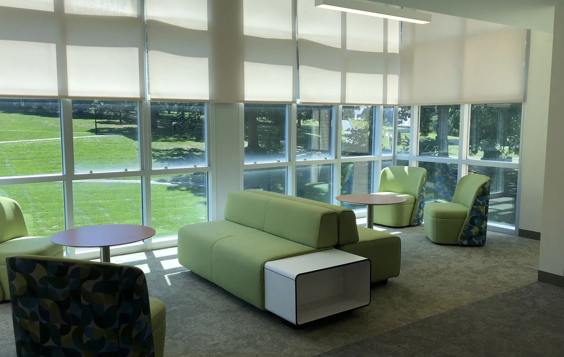 View from Collier Library