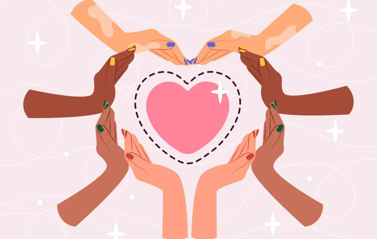 multi-heart hand