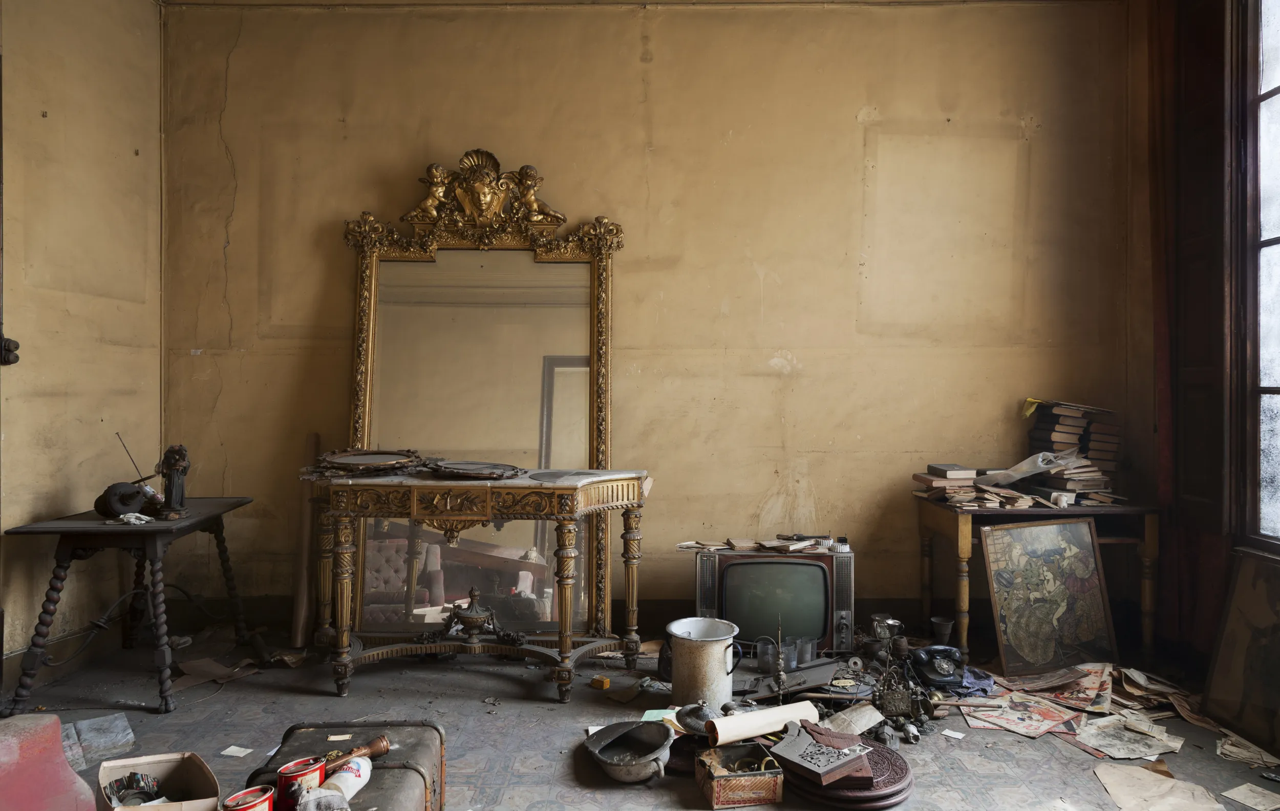 Photograph by Jordi Baron Rubí. Rambla 102. Sèrie: Domus Barcino (3)