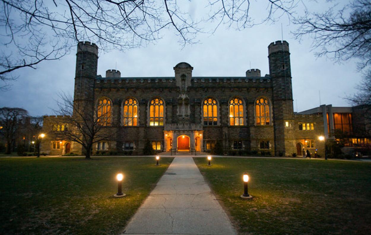 Bryn Mawr's historic College Hall, completed in 1907 and declared a National Historic Landmark in 1991.