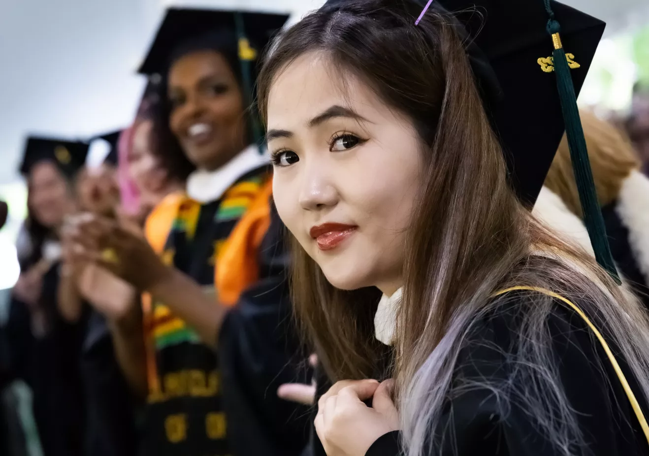 Lily Li at Commencement