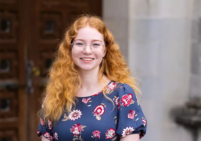 Pope, Caroline_Cropped 2023 GSAS Orientation Portrait 3