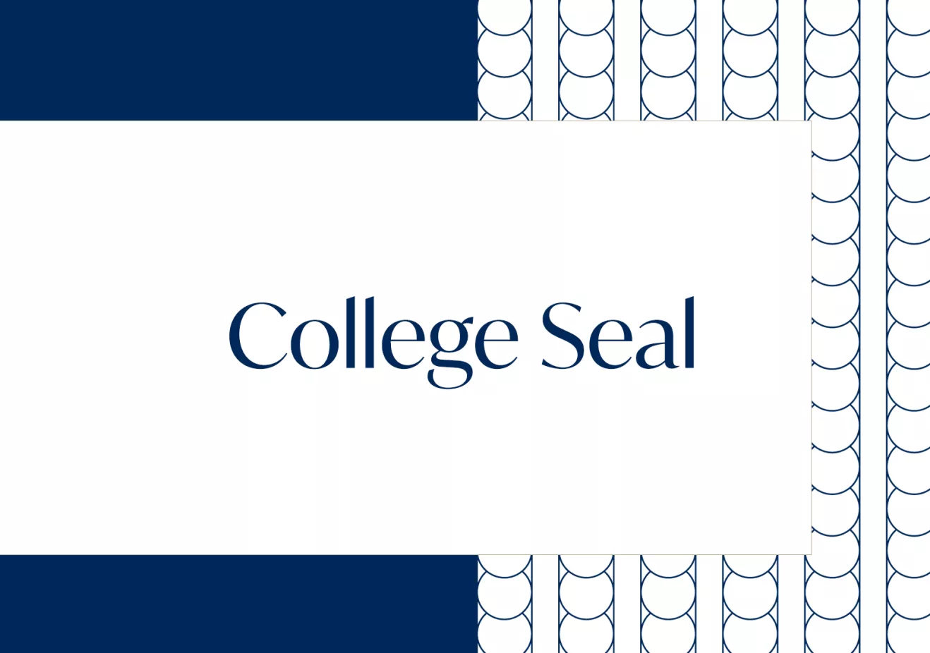 brand - design - feature medium - college seal