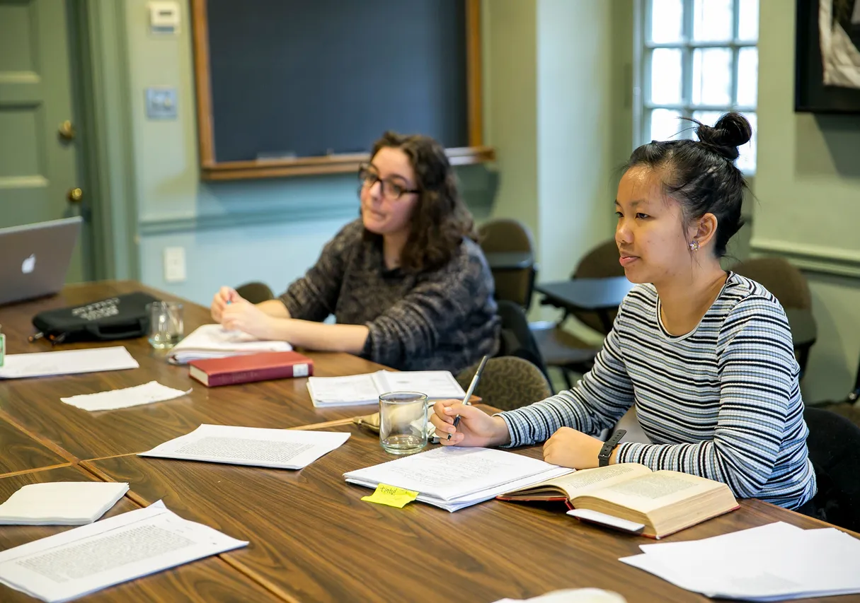 students in class