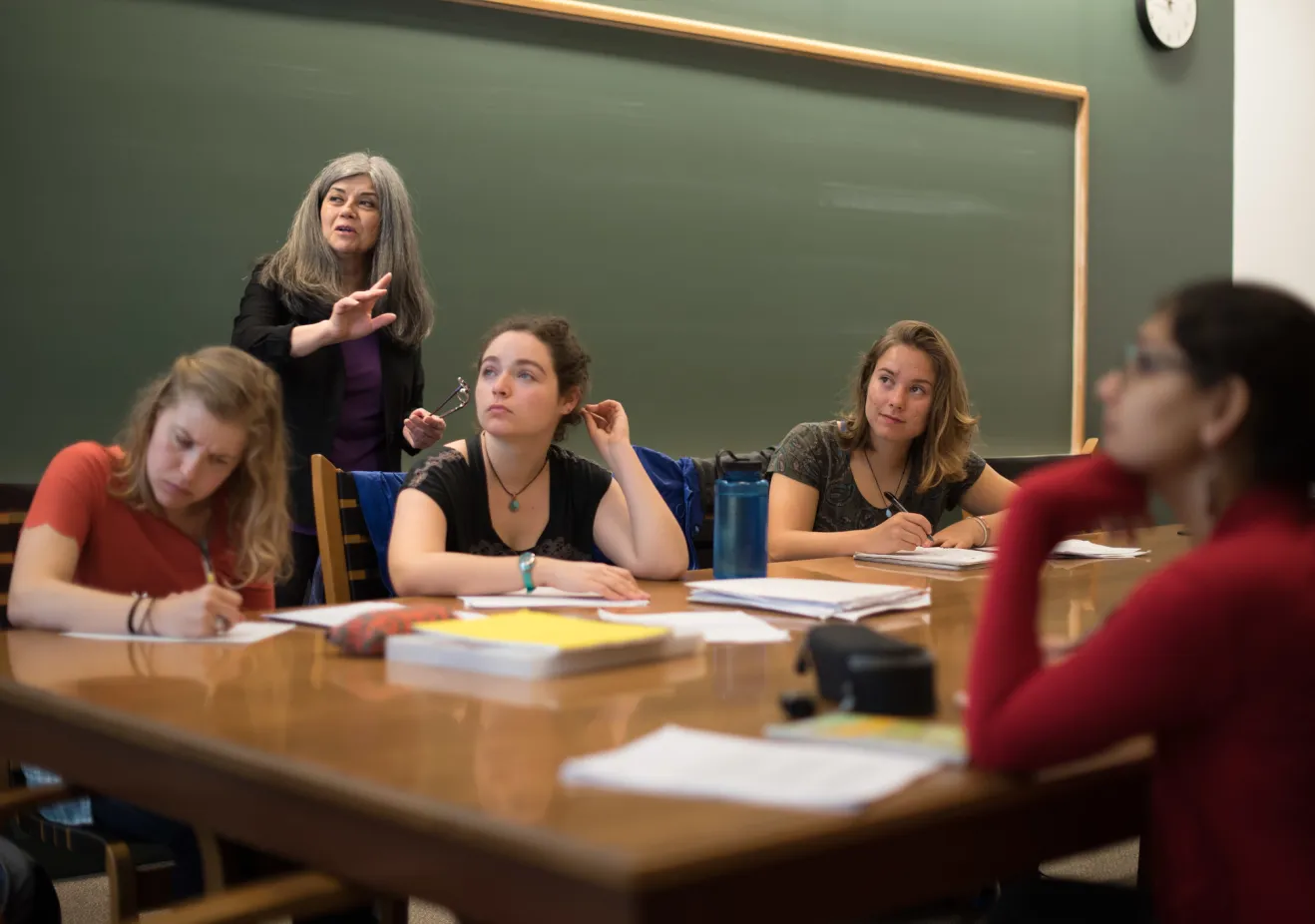 Students and faculty in classroom