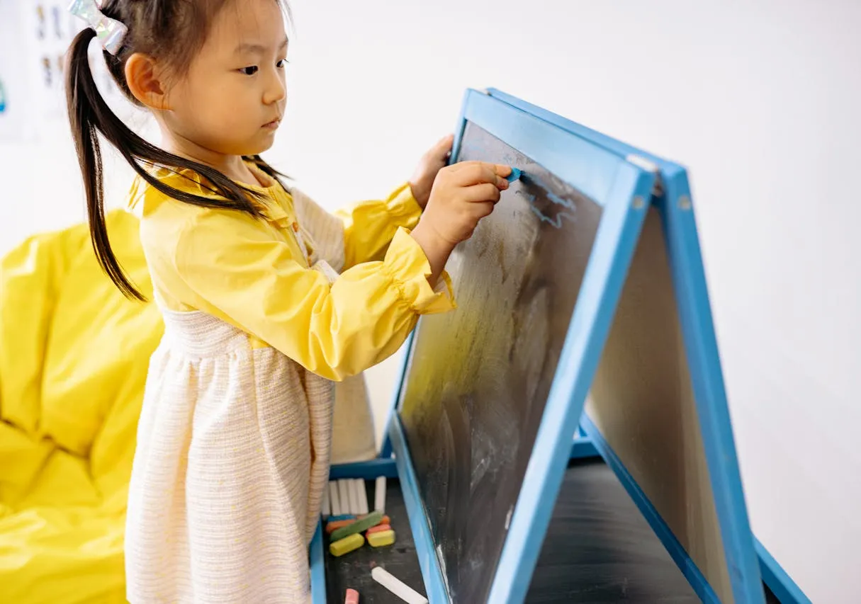 Kindergarten Student Easel