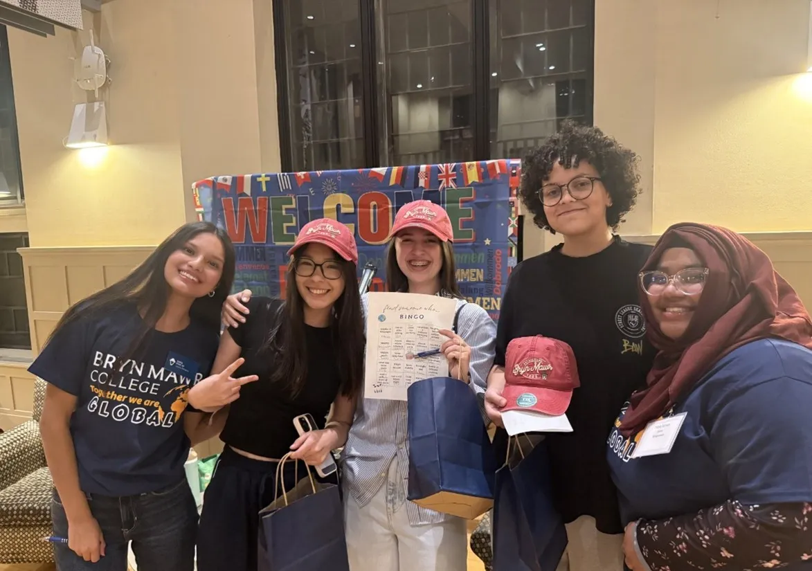 smiling students