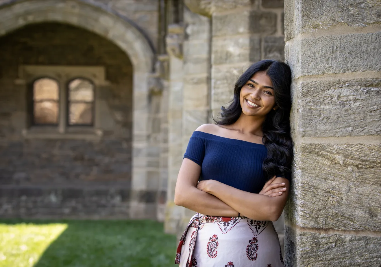 Daniella in the Cloisters