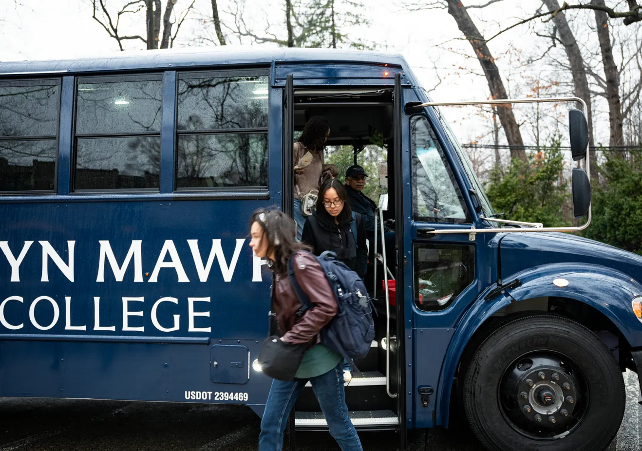 Blue bus - transportation