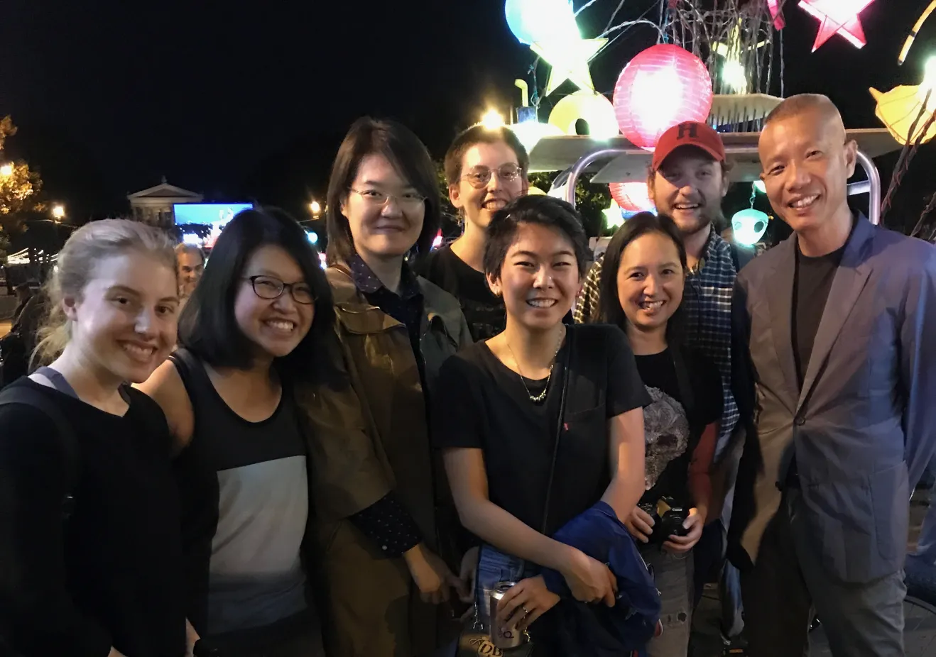 Students meet Fireflies artist Cai Guo-Quiang 