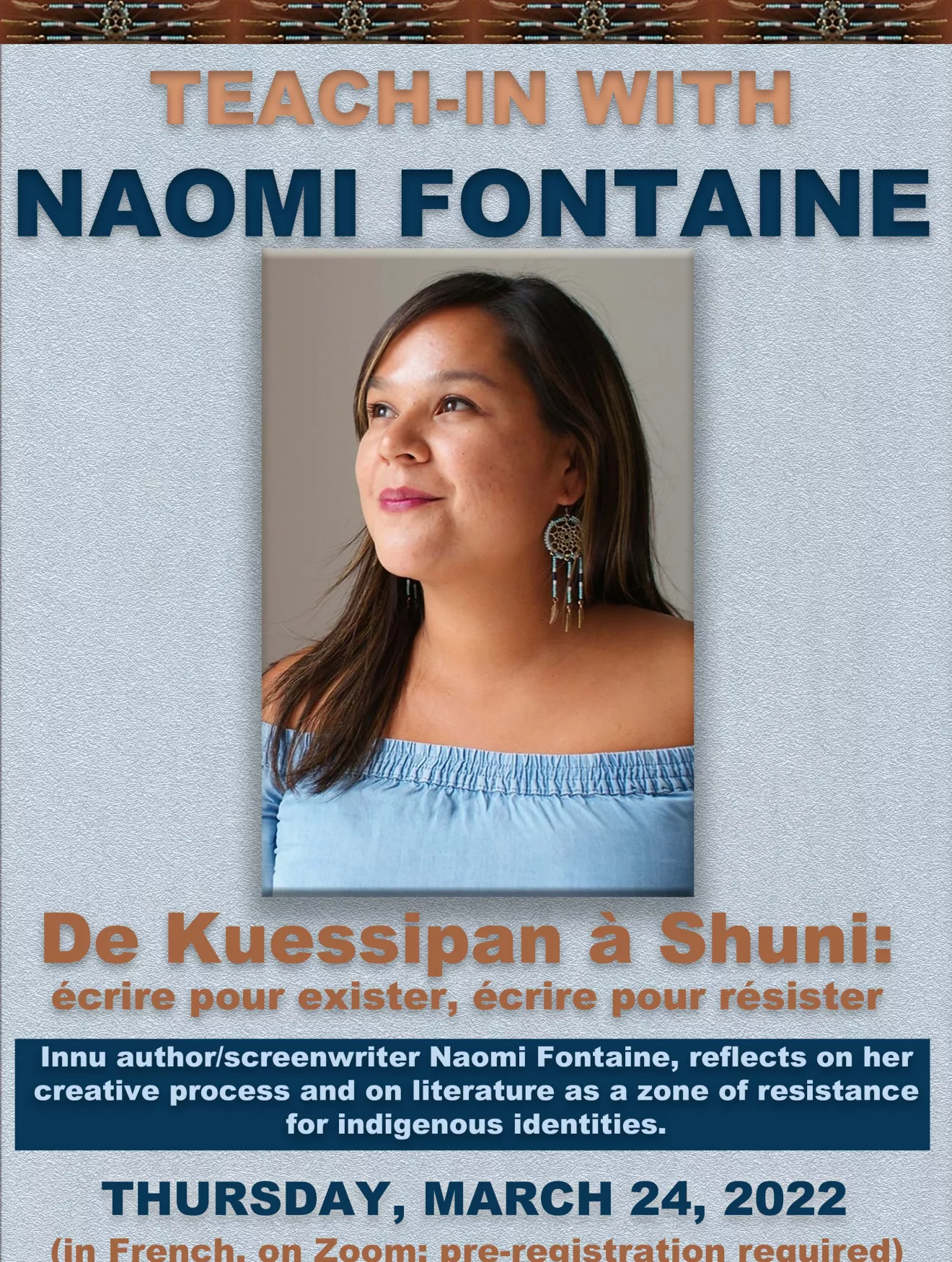 Naomi Fontaine poster