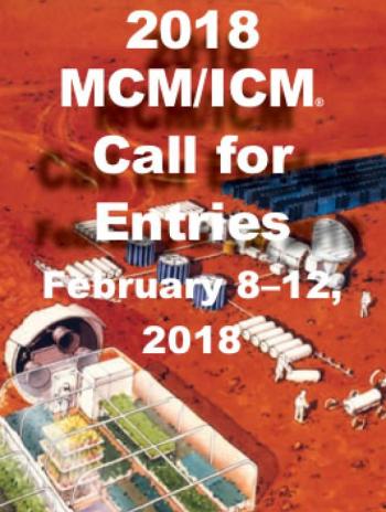 2018 MCM/ICM Call for Entries Poster