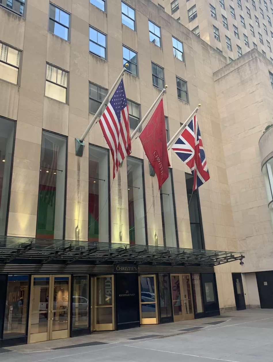 Christie's building in New York