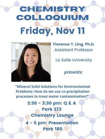 Chemistry Colloquium Florence T. Ling Poster