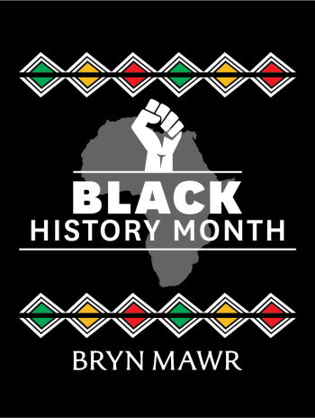 Black History Month at Bryn Mawr College Logo