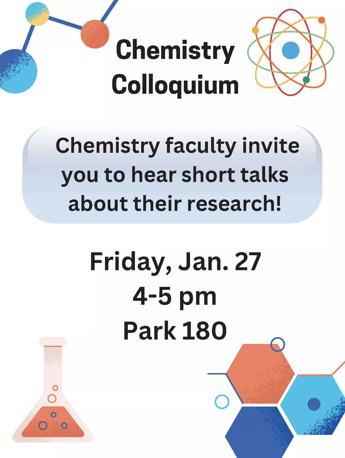 Chemistry Colloquium Poster Jan. 27