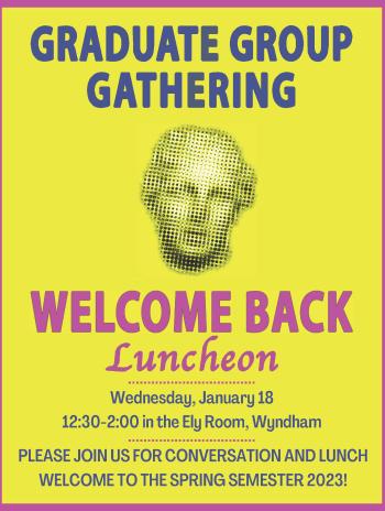 Graduate Group Luncheon Poster