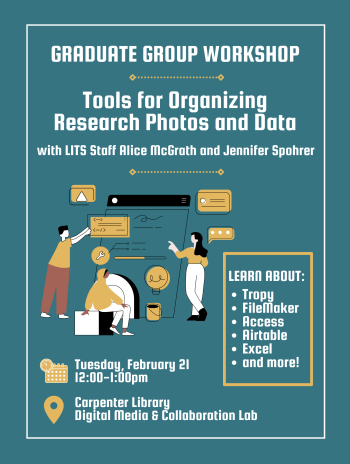 Tools for Organizing Research Photos and Data Workshop