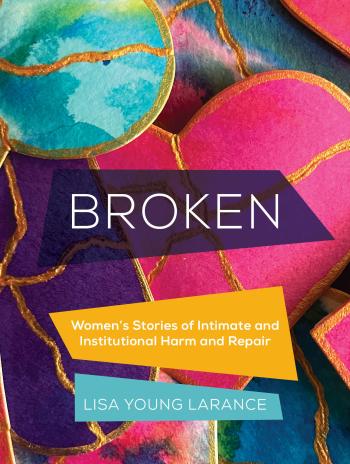 Broken Book Cover by Lisa Young Larance