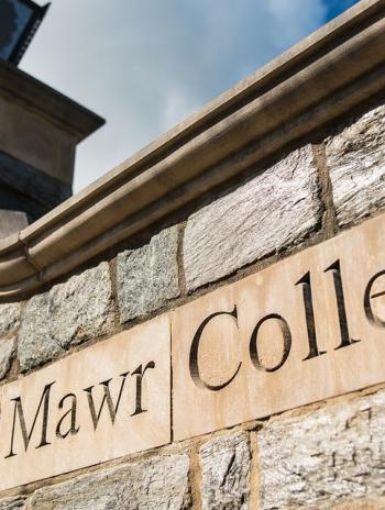 Bryn Mawr College Sign