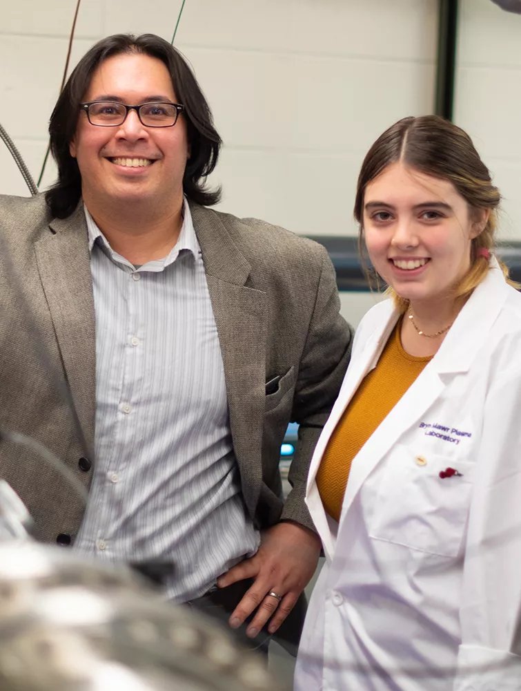 David Schaffner and students