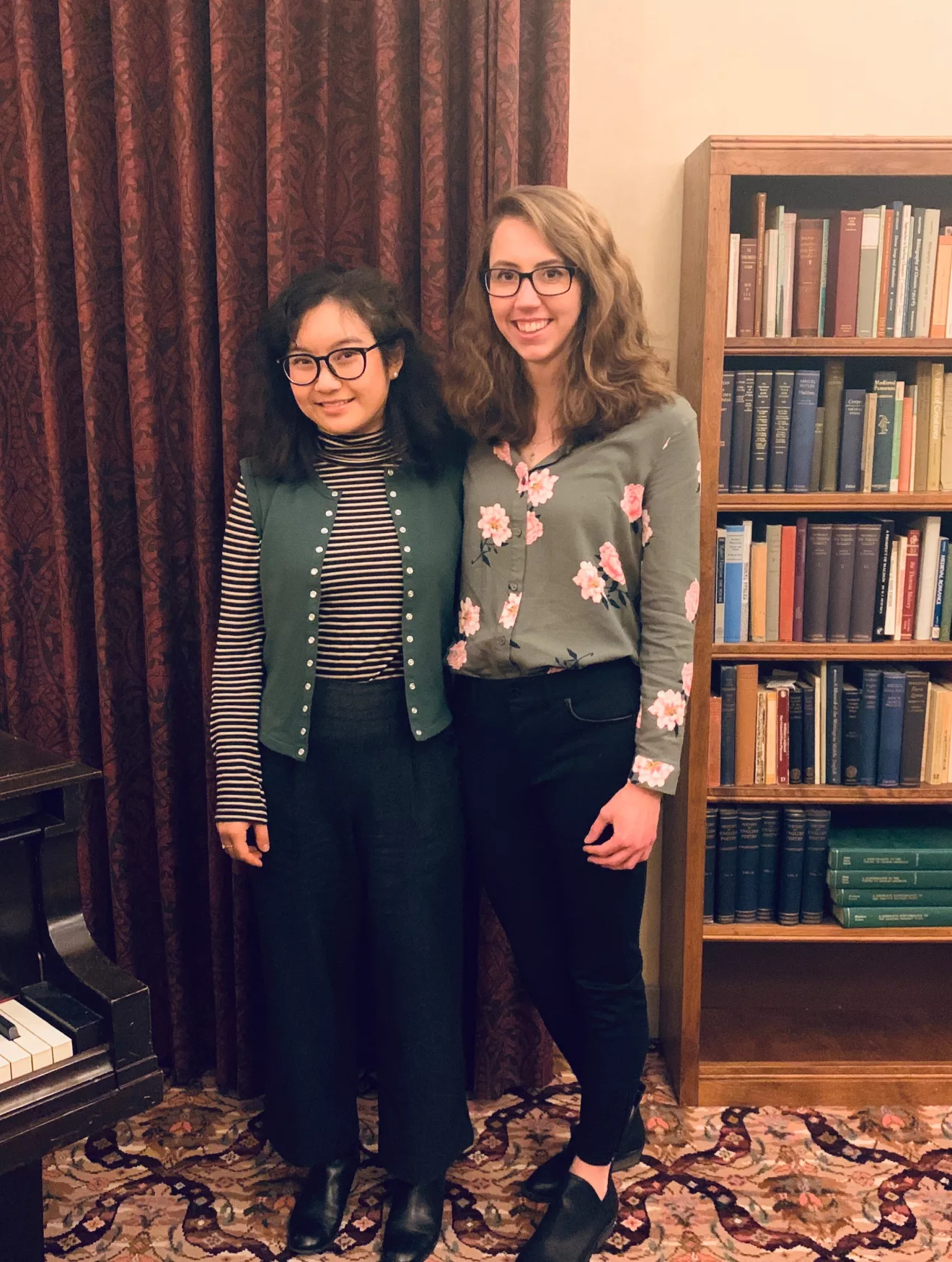Katie Breyer and Yusi Liu at the UC Boulder conference