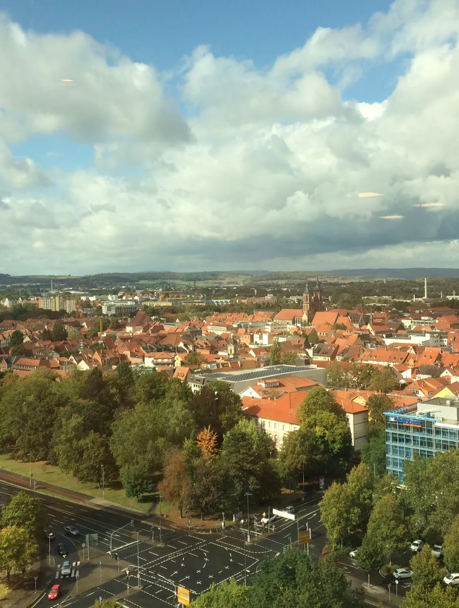 View from city hall of Göttingen